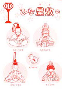 ひな屋敷のお姫様たち